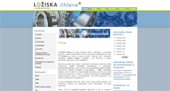 Desktop Screenshot of loziskajihlava.com